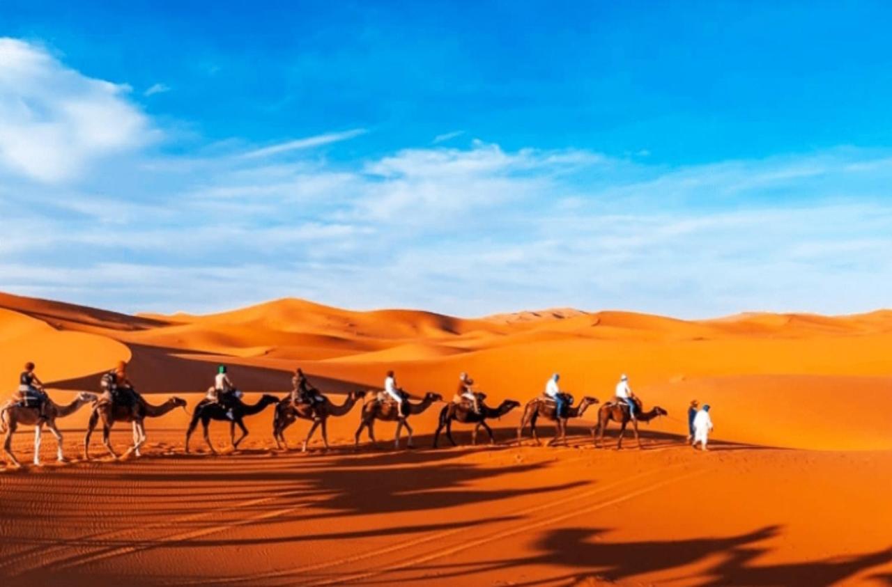 Original Luxury Camp Hotel Merzouga Bagian luar foto
