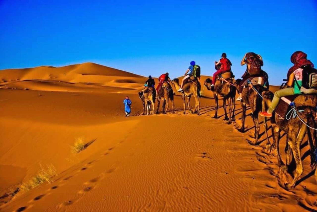 Original Luxury Camp Hotel Merzouga Bagian luar foto
