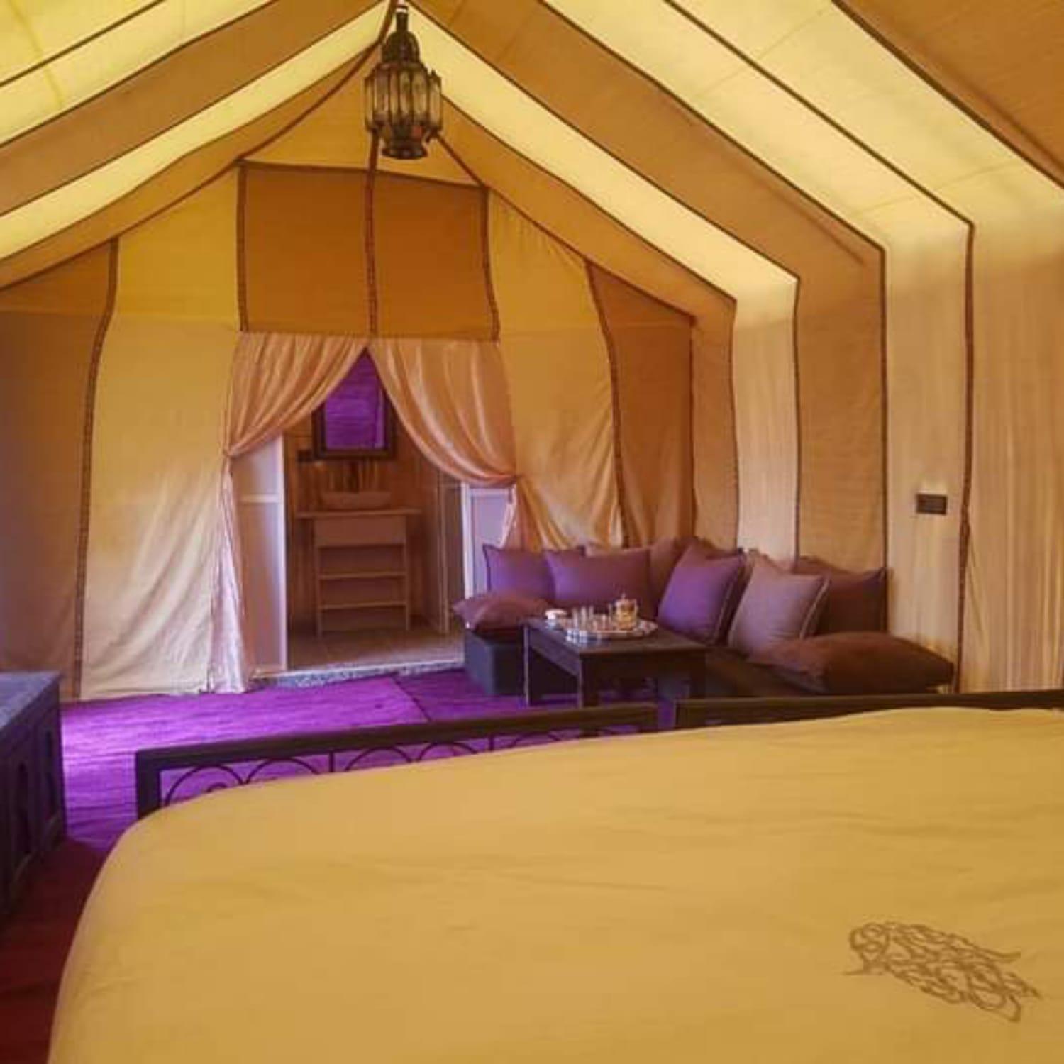Original Luxury Camp Hotel Merzouga Bagian luar foto