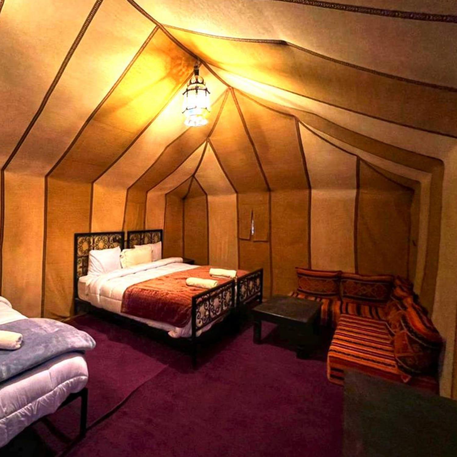 Original Luxury Camp Hotel Merzouga Bagian luar foto